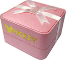 粉紅色蝴蝶結盒